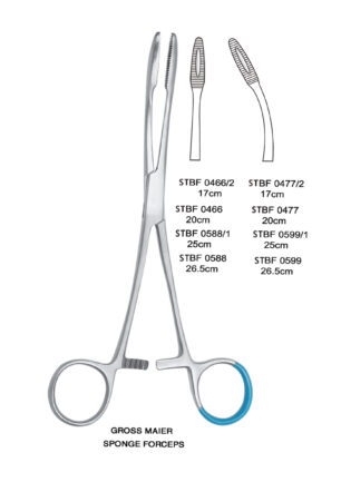 GROSS MAIER SPONGE FORCEPS