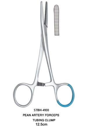 PEAN ARTERY FORCEPS TUBING CLUMP