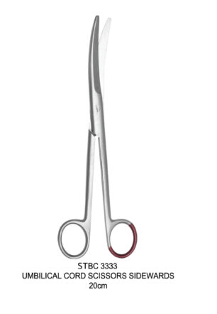 UMBILICAL CORD SCISSORS SIDEWARDS