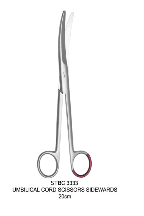 UMBILICAL CORD SCISSORS SIDEWARDS
