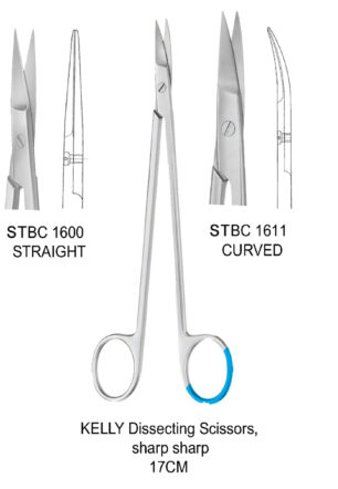 KELLY DISSECTING SCISSORS