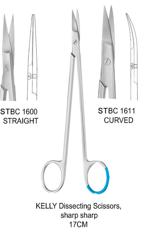 KELLY DISSECTING SCISSORS