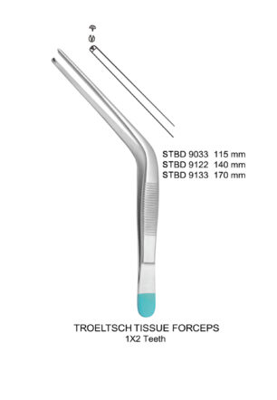 TROELTSCH TISSUE FORCEPS