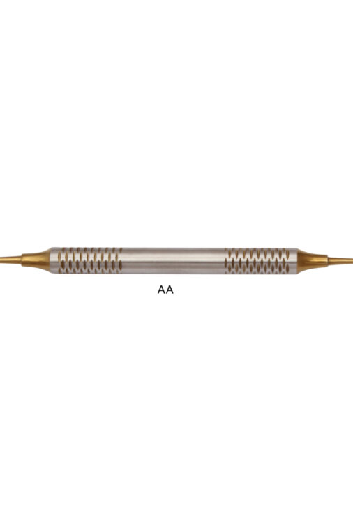 OMPOSITE SET OF 7 FILLING INSTRUMENTS TITANIUM GOLD COATING