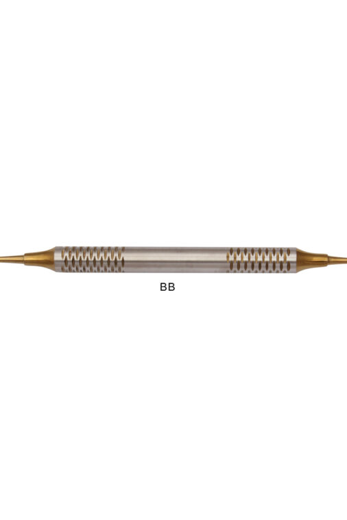 OMPOSITE SET OF 7 FILLING INSTRUMENTS TITANIUM GOLD COATING - Image 3