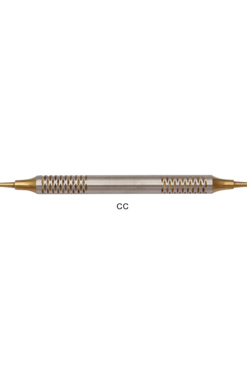 OMPOSITE SET OF 7 FILLING INSTRUMENTS TITANIUM GOLD COATING - Image 4