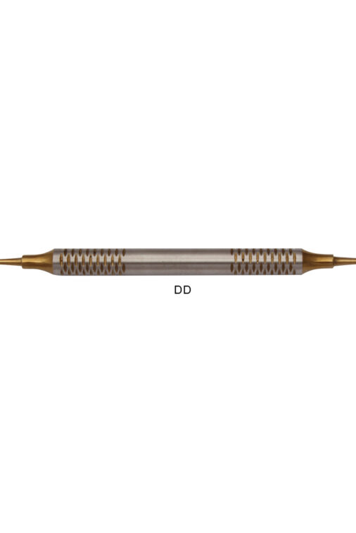 OMPOSITE SET OF 7 FILLING INSTRUMENTS TITANIUM GOLD COATING - Image 5