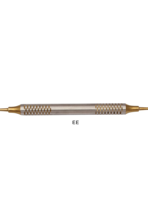 OMPOSITE SET OF 7 FILLING INSTRUMENTS TITANIUM GOLD COATING - Image 6
