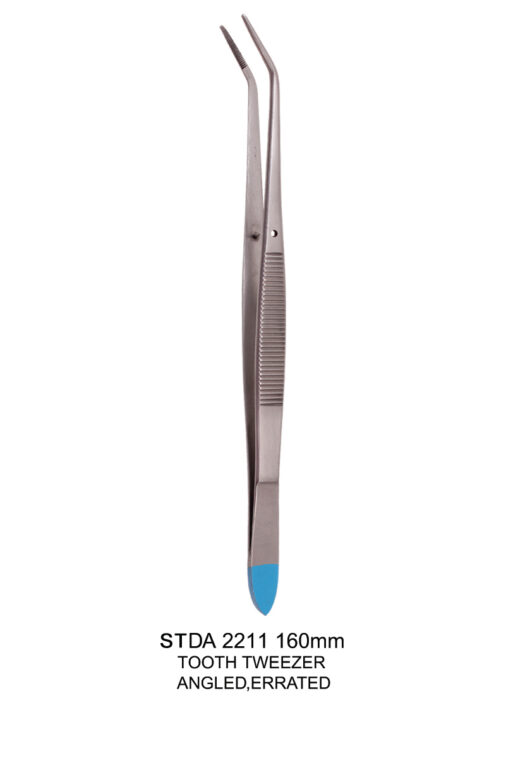 LONDON COLLEGE TWIZZER ANGLED, SERRATED