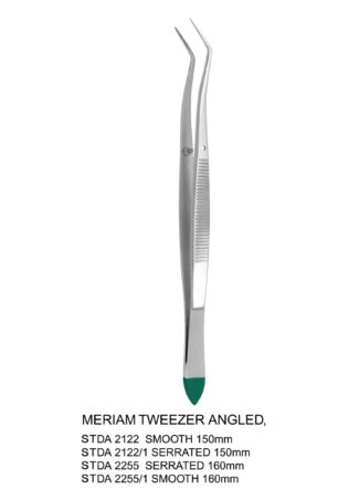 MERIAM TWEEZERS ANGLED