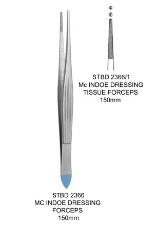 MC INDOE DRESSING FORCEPS