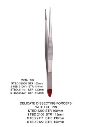 DELICATE DISSECTING FORCEPS
