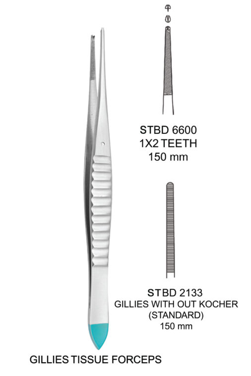 GILLIES TISSUE FORCEPS