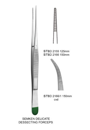 SEMKEN DELICATA DESSECTING FORCEPS