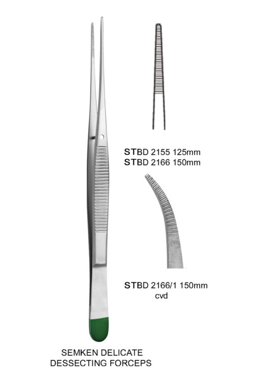 SEMKEN DELICATA DESSECTING FORCEPS