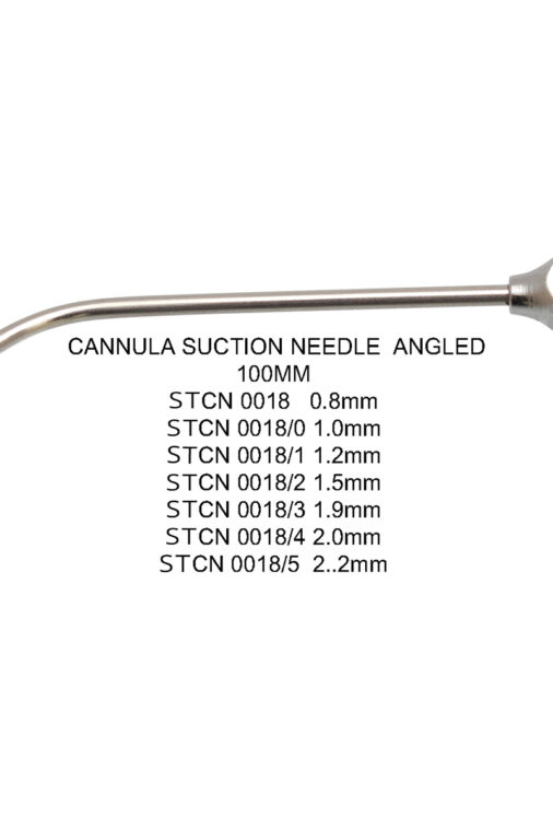 CANNULA SUCTION NEEDLE ANGLED