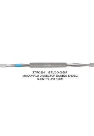 MacDONALD DISSECTOR DOUBLE ENDED