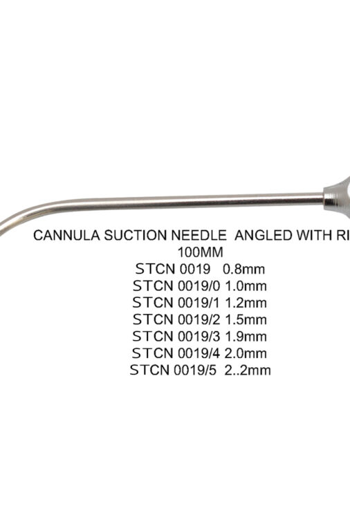 CANNULA SUCTION NEEDLE WITH RING