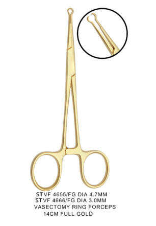 VASECTOMY RING FORCEPS