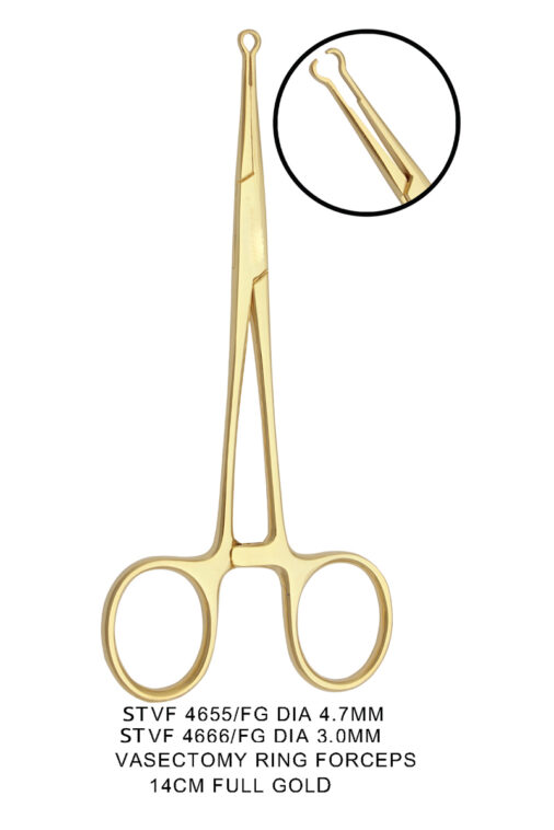 VASECTOMY RING FORCEPS