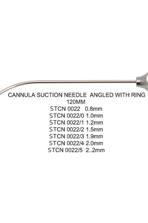 CANNULA SUCTION NEEDLE WITH RING