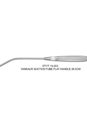 YANKAUR SUCTION TUBE FLAT HANDLE