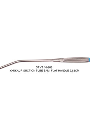 YANKAUR SUCTION TUBE SAMI FLAT HANDLE