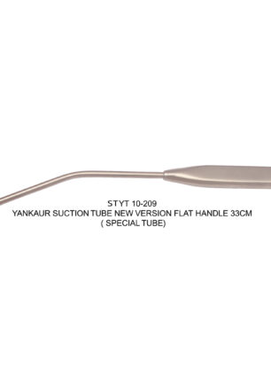 YANKAUR SUCTION TUBE NEW VERSION FLAT HANDLE