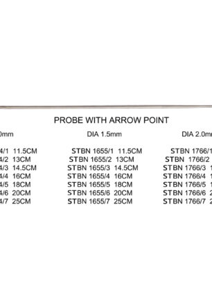 PROBE WITH ARROW POINT