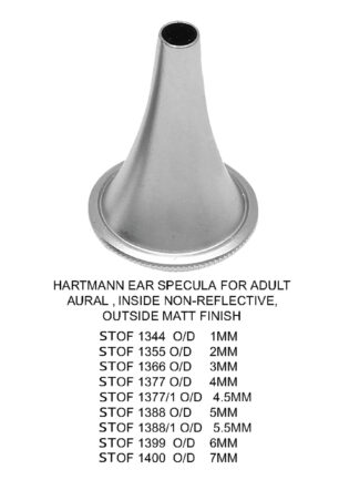 HARTMANN EAR SPECULA FOR ADULT AURAL