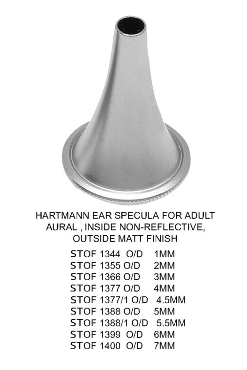 HARTMANN EAR SPECULA FOR ADULT AURAL