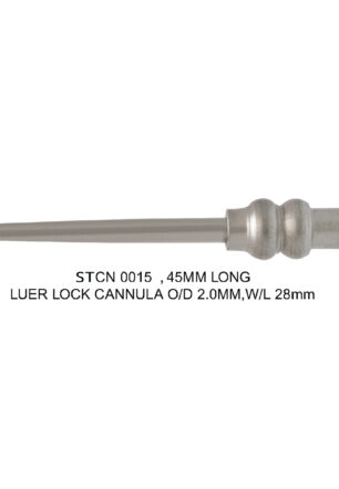LONG LUER LOCK CANNULA