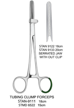 TUBING CLUMP FORCEPS