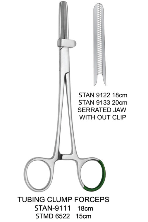 TUBING CLUMP FORCEPS