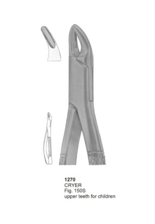 CRYER, Upper Teeth for Children