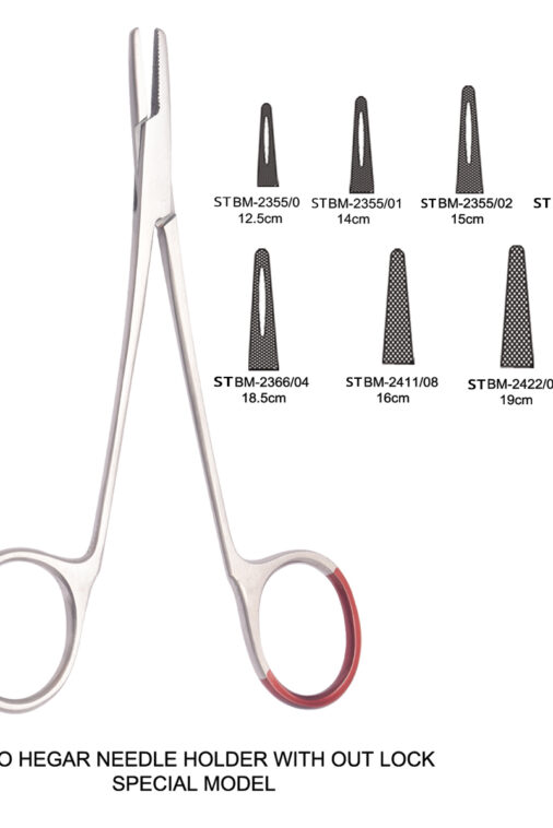 MAYO HEGAR NEEDLE HOLDER WITH OUTLOCK