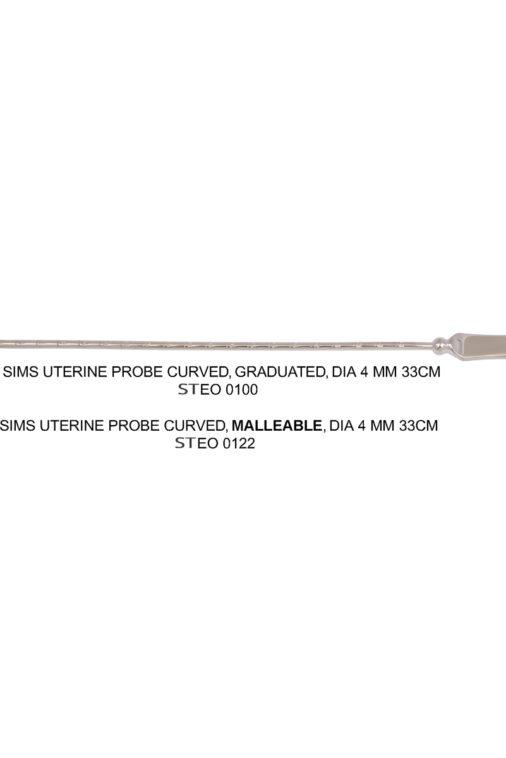 SIMS UTERINE PROBE CURVED