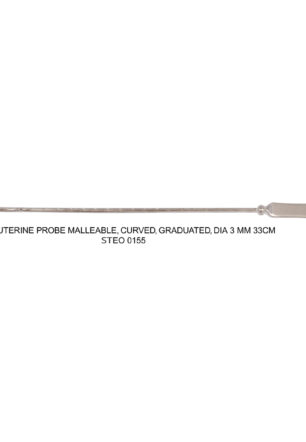 SIMS UTERINE PROBE CURVED GRADUATED