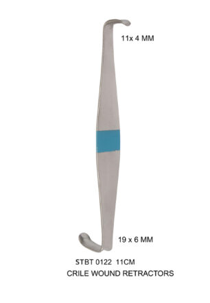 LANGANBECK MANNERFELT RETRACTOR ROUND HANDLE