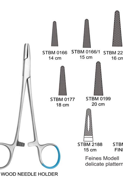 CRILE WOOD NEEDLE HOLDER