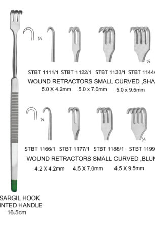 WOUND RETRACTOR PLAIN HANDLE