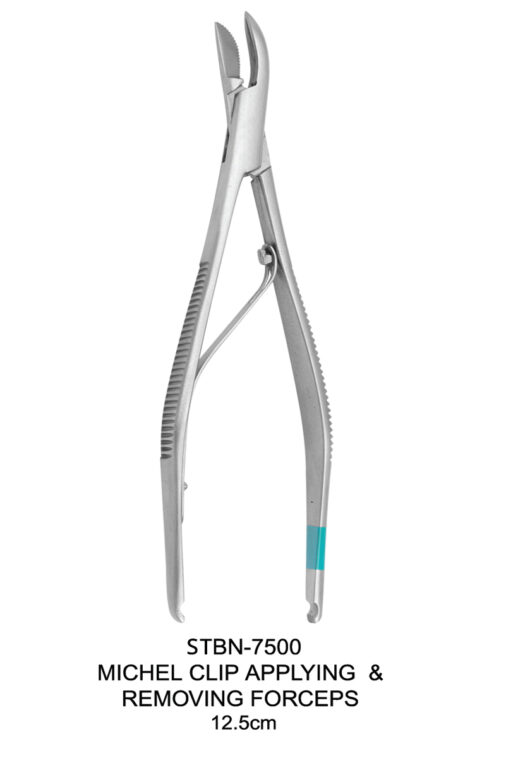 MICHEL CLIP APPLYING & REMOVING FORCEPS