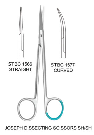 JOSEPH DISSECTING SCISSORS SH/SH