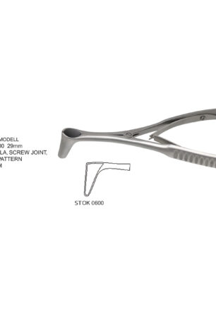 WIENER MODELL NASAL SPECULLA SCREW JOINT  LIGHT PATTERN