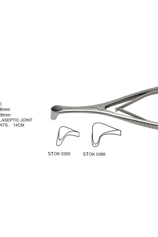 TIECK-HALLE NASAL SPECULLA, ASEPTIC JOINT