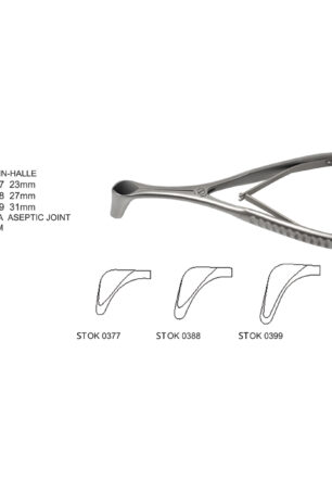 HARTMANN-HALLE NASAL SPECULLA, ASEPTIC JOINT