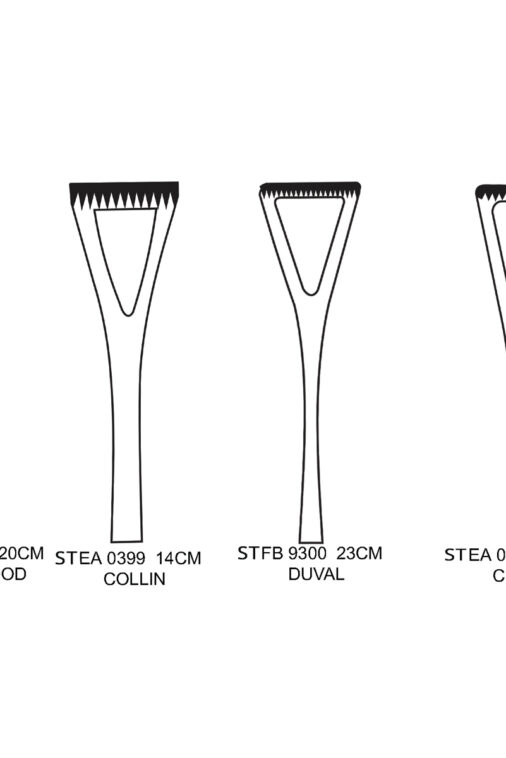 INTESTINAL GRASPING FORCEPS STRAIGHT TOOTHED - Image 3