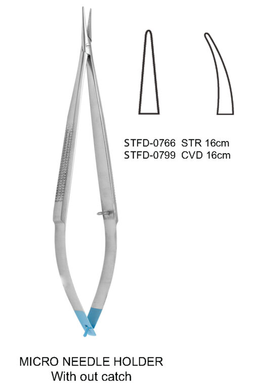 MICRO NEEDLE HOLDER WITH OUT CATCH