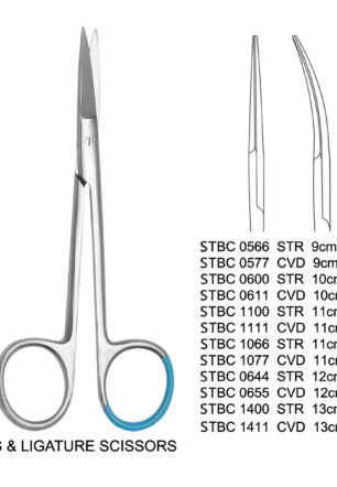 IRIS & LIGATURE SCISSORS