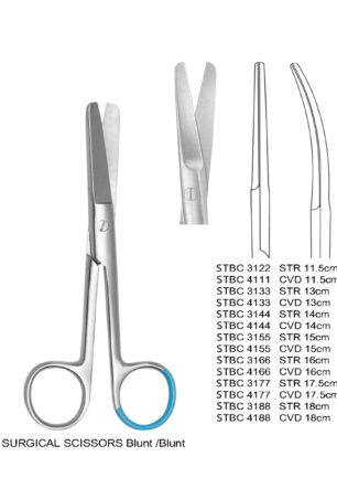 SURGICAL SCISSORS BLUNT